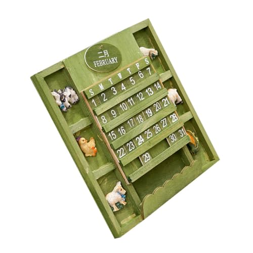 BUGUUYO 1 Stück Weihnachtskalender aus Holz weihnachtskalender zum aufhängen Dekorationskalender groß weihnachtsdeko tier kalender Wandhaken Wanddekoration Hängenden Kalender hölzern Green BUGUUYO 1 Stück Weihnachtskalender aus Holz weihnachtskalender zum aufhängen Dekorationskalender groß weihnachtsdeko tier kalender Wandhaken Wanddekoration Hängenden Kalender hölzern Green von BUGUUYO