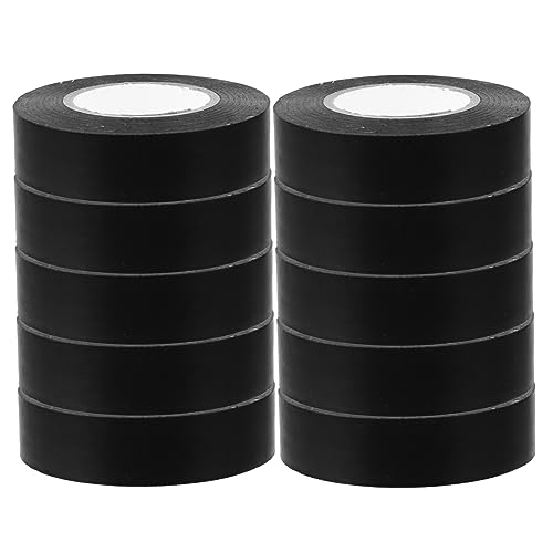 BUGUUYO 10 Rollen Farbiges Isolierband Elektrisch Flammhemmend Hitzebeständig PVC Klebeband für Feuchteschutz und Kälteisolierung Extra Stark Klebend für Elektroinstallation und Reparatur BUGUUYO 10 Rollen Farbiges Isolierband Elektrisch Flammhemmend Hitzebeständig PVC Klebeband für Feuchteschutz und Kälteisolierung Extra Stark Klebend für Elektroinstallation und Reparatur von BUGUUYO