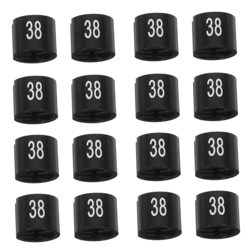 BUGUUYO 100 Stück Schwarze Kleiderbügel Größenmarkierungen Kinderkleidung Etiketten Nummernlabel für Einfache Organisation und Schnelle Größenidentifikation BUGUUYO 100 Stück Schwarze Kleiderbügel Größenmarkierungen Kinderkleidung Etiketten Nummernlabel für Einfache Organisation und Schnelle Größenidentifikation von BUGUUYO