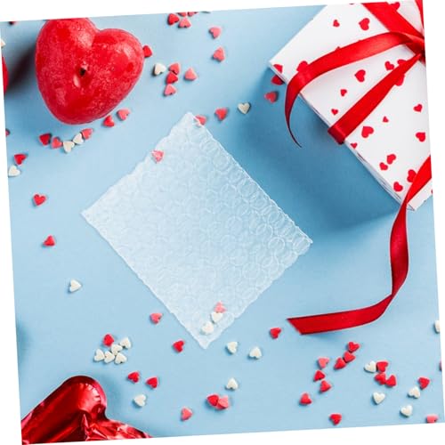 BUGUUYO 100 Stück Teiliges Transparentes Luftpolsterbeutel mit Dicker Polsterung für Sicheren Versand und Lagerung Stoßfestes Verpackungsmaterial Praktisches Schutzkissen für Kleine von BUGUUYO