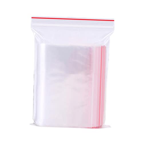 BUGUUYO Aufbewahrungsbeutel-set 100 Stück 4 X 6 Cm Verschlussbeutel Wiederverschließbar Beutel Für Schmuck Büro Und Zuhause von BUGUUYO