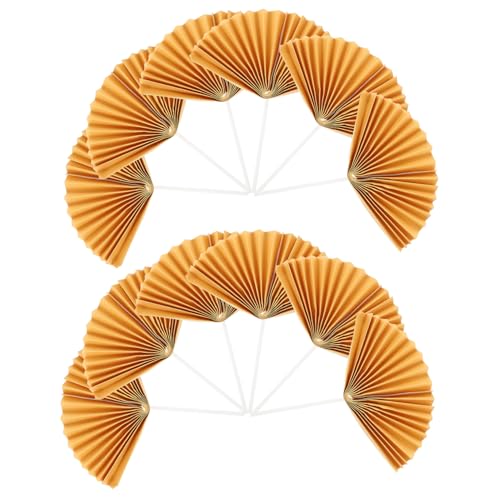 BUGUUYO 16 Stück Teiliges Papier Fächer Cake Topper für Geburtstagsfeiern Tortendeko für Muffins und Kuchen Kreative und Praktische Dekorationen für Besondere Anlässe BUGUUYO 16 Stück Teiliges Papier Fächer Cake Topper für Geburtstagsfeiern Tortendeko für Muffins und Kuchen Kreative und Praktische Dekorationen für Besondere Anlässe von BUGUUYO