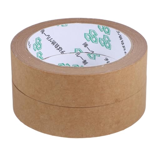 BUGUUYO 2 Rollen Selbstklebeband Weiß Verpackung Klebrig Verstärken Wickeln Paket Streifen Verstärkt Heften Diy -versiegelungsband Beschreibbares Band Versandklebeband Papier Hellbraun BUGUUYO 2 Rollen Selbstklebeband Weiß Verpackung Klebrig Verstärken Wickeln Paket Streifen Verstärkt Heften Diy -versiegelungsband Beschreibbares Band Versandklebeband Papier Hellbraun von BUGUUYO