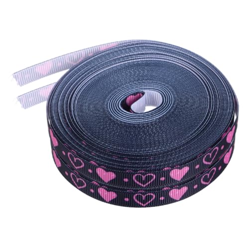BUGUUYO 2 Rollen Yards Diy Valentinstag Geschenkband für Hochzeiten Bastelprojekte und Festliche Dekorationen für Kreative Bogenherstellung BUGUUYO 2 Rollen Yards Diy Valentinstag Geschenkband für Hochzeiten Bastelprojekte und Festliche Dekorationen für Kreative Bogenherstellung von BUGUUYO