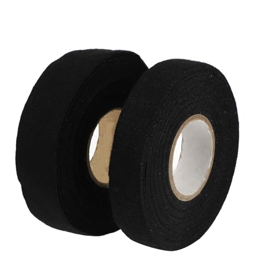 BUGUUYO 2 Stück Hochtemperaturbeständiges Kabelbaum Isolierband Teilig Schwarz Flexibles Reißfestes Klebeband für Auto Innenverkabelung und Geräuschreduzierung BUGUUYO 2 Stück Hochtemperaturbeständiges Kabelbaum Isolierband Teilig Schwarz Flexibles Reißfestes Klebeband für Auto Innenverkabelung und Geräuschreduzierung von BUGUUYO