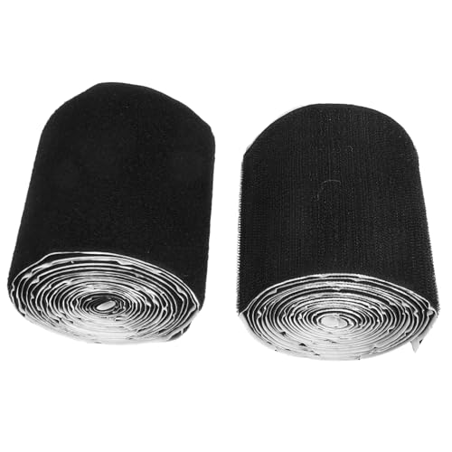 BUGUUYO 2 Stücke Selbstklebender Haken- und Schleifenband Handwerksprojekte Couch Tape Kabelbänder Hakenband Klebebandbefestigungen Kabelmanagement Schnellwickel-Kabelbinder Nylon Schwarz BUGUUYO 2 Stücke Selbstklebender Haken- und Schleifenband Handwerksprojekte Couch Tape Kabelbänder Hakenband Klebebandbefestigungen Kabelmanagement Schnellwickel-Kabelbinder Nylon Schwarz von BUGUUYO