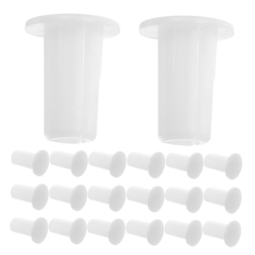 BUGUUYO 20 Stück Kunststoff Rod Stopper für Stabilität Aging Wäschegestell Endstopfen für Büro Balkon und Kleiderschrank BUGUUYO 20 Stück Kunststoff Rod Stopper für Stabilität Aging Wäschegestell Endstopfen für Büro Balkon und Kleiderschrank von BUGUUYO