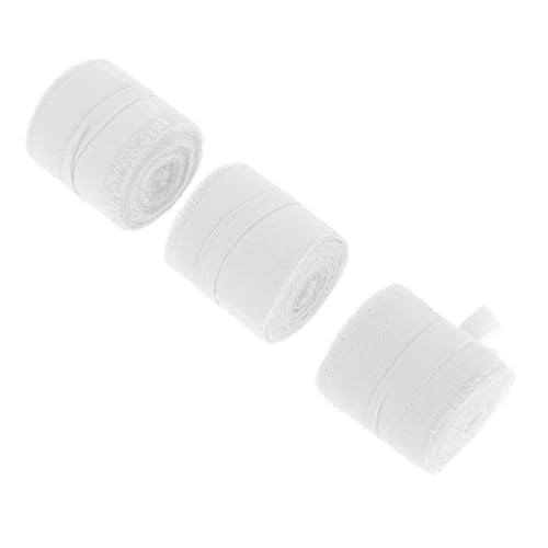 BUGUUYO 3 Rollen Schleife Dekorationsband Bänder für Blumen geschenkverpackung seidenband Höchzeitsd Geschenkband aus Chiffon Bänder für die Hochzeit breites Band Hochzeitsband Beige von BUGUUYO