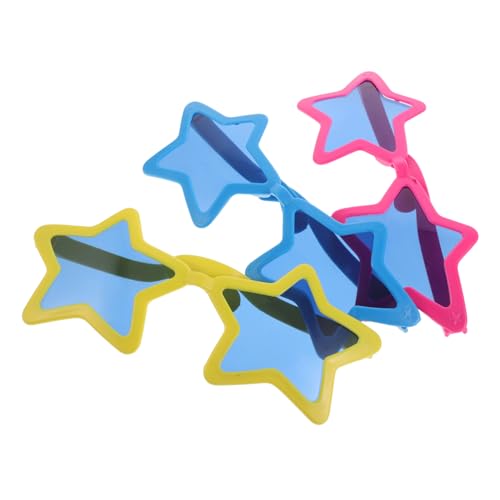 BUGUUYO 3 Stück Sommer Strand Sterne Brillen Extravaganter Großer Stern Sonnenbrille für Hawaii Party Deko Kindergeburtstag und Fotorequisiten Sommeraccessoires für Spaß und BUGUUYO 3 Stück Sommer Strand Sterne Brillen Extravaganter Großer Stern Sonnenbrille für Hawaii Party Deko Kindergeburtstag und Fotorequisiten Sommeraccessoires für Spaß und von BUGUUYO