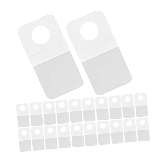 BUGUUYO 300 Stück Teiliges Transparente Selbstklebende PVC Hang Tabs mit Rundem Loch Robuste Etikettenhalter für Einzelhandel Vielseitig Einsetzbar Einfache Montage Wiederverwendbar BUGUUYO 300 Stück Teiliges Transparente Selbstklebende PVC Hang Tabs mit Rundem Loch Robuste Etikettenhalter für Einzelhandel Vielseitig Einsetzbar Einfache Montage Wiederverwendbar von BUGUUYO