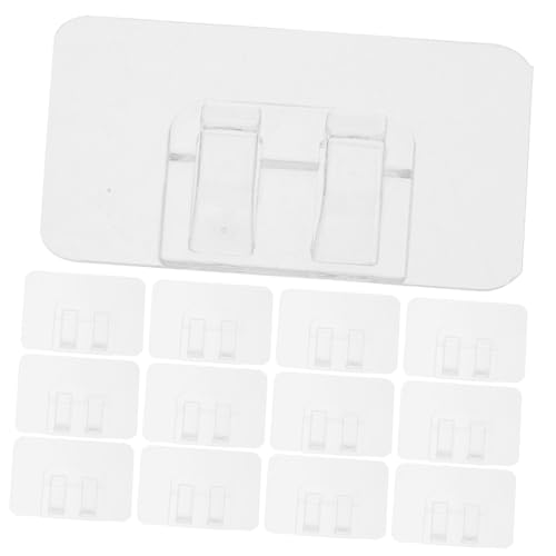 BUGUUYO 50 Stück Outdoor Kabelclips für Lichterketten Selbstklebende Halterungen für Weihnachtslichter und Kabelmanagement im Innen und Außenbereich BUGUUYO 50 Stück Outdoor Kabelclips für Lichterketten Selbstklebende Halterungen für Weihnachtslichter und Kabelmanagement im Innen und Außenbereich von BUGUUYO