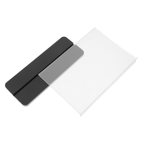 BUGUUYO Acrylkarte Kartenhalter Stehen Anzeige Tisch Hochzeit Rahmen Desktop -displayständer Nennen Sie Kartenhalter Name Party Tabellennummer Steht Clip- Flyer Transparent von BUGUUYO