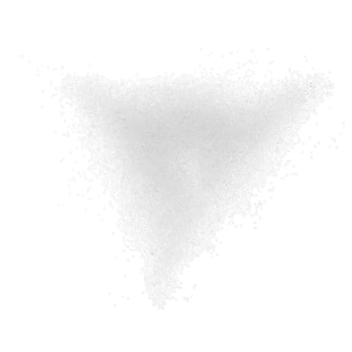 BUGUUYO Hochtransparente Glasperlen Vase -Füllstoffe Kleine Glasperlen Abstandshalterperlen für Schmuckherstellung Klare Glasperlen Kristalle für die Schmuckherstellung runde Glasperlen von BUGUUYO