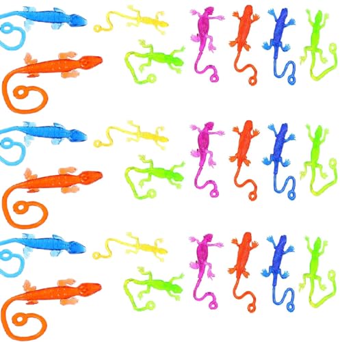 BUKCYUE 24 Stücke Klatschhand Kinder, Klebrige Spielzeug, Sticky Glibberhände, Bunte Klatschhände, Klatschhand Glibber, Glibberhand Mitgebsel, Geschenk Für Geburtstag Festival Party, Gecko BUKCYUE 24 Stücke Klatschhand Kinder, Klebrige Spielzeug, Sticky Glibberhände, Bunte Klatschhände, Klatschhand Glibber, Glibberhand Mitgebsel, Geschenk Für Geburtstag Festival Party, Gecko von BUKCYUE