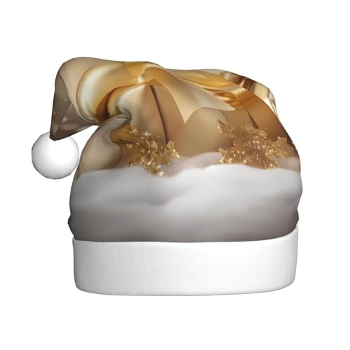 BULQAPZDF Weihnachtsmütze für Erwachsene mit flauschigem Bommel – festliche, weiche Plüsch-Weihnachtsmütze für Weihnachtsfeiern BULQAPZDF Weihnachtsmütze für Erwachsene mit flauschigem Bommel – festliche, weiche Plüsch-Weihnachtsmütze für Weihnachtsfeiern von BULQAPZDF