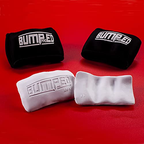 Bumped Pro Max Knöchelschutz, Knuckle Protection Guards, Gel Pad Protector für Boxen und Kontaktsport (Neopren, L) von BUMPEDPRO