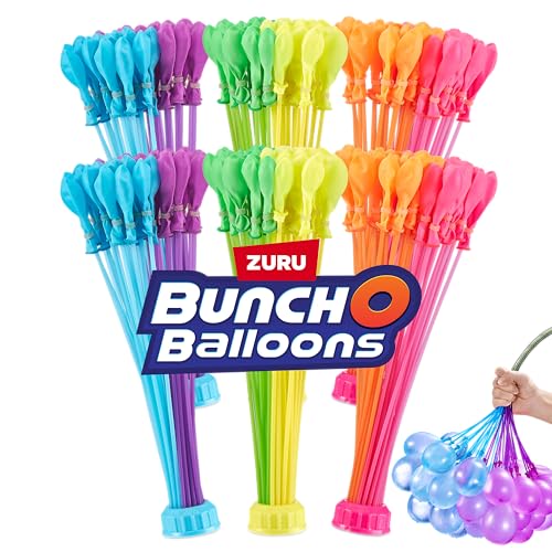 Bunch O Balloons Tropical Party 200+ Schnell zu füllende, selbstverschließende Wasserballons (6er Pack) von Bunch O Balloons