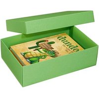 2 BUNTBOX L Geschenkboxen 3,6 l grün 26,6 x 17,2 x 7,8 cm von BUNTBOX