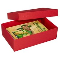 2 BUNTBOX L Geschenkboxen 3,6 l rot 26,6 x 17,2 x 7,8 cm von BUNTBOX