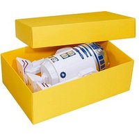 3 BUNTBOX M Geschenkboxen 1,1 l gelb 17,0 x 11,0 x 6,0 cm von BUNTBOX