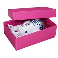 BUNTBOX XL Geschenkboxen 8,6 l pink 34,0 x 22,0 x 11,5 cm von BUNTBOX