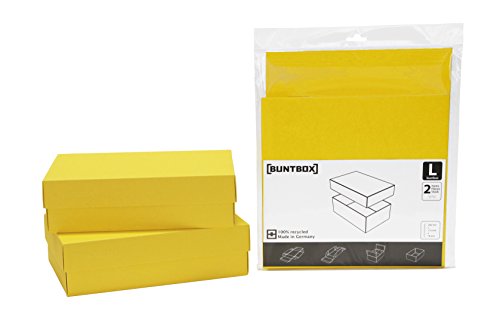 Buntbox 71-22 - Kartonage Set 2-teilig, Größe L, Sonne von BUNTBOX