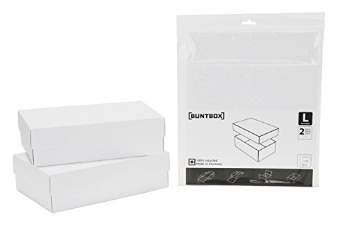 Buntbox 71-6 - Kartonage Set 2-teilig, Größe L, Diamant von BUNTBOX