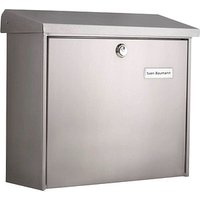 BURG WÄCHTER Briefkasten Comfort 4150 silber von Burg Wächter