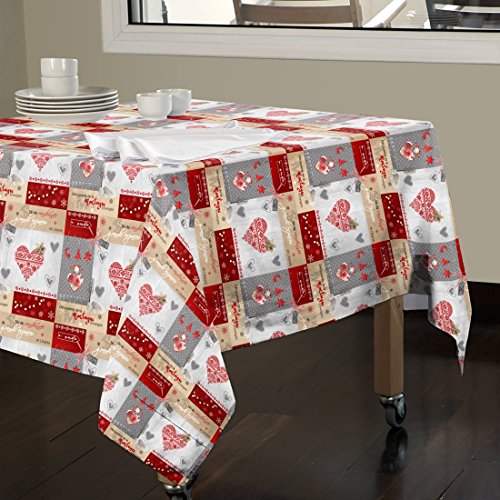 Burrito Blanco ma7959 02 2100B Tischwäsche, Mischung aus Baumwolle, Rot, 36 x 36 x 4 cm Burrito Blanco ma7959 02 2100B Tischwäsche, Mischung aus Baumwolle, Rot, 36 x 36 x 4 cm von BURRITO BLANCO