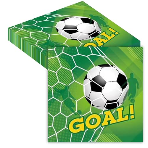Buscando 40Stück Fußball Servietten EM 2024 Tischdeko Geburtstag Servietten Fußball Deko Fußball PapierServietten Geburtstags Deko Kinder Fußballservietten Tischdeko Buscando 40Stück Fußball Servietten EM 2024 Tischdeko Geburtstag Servietten Fußball Deko Fußball PapierServietten Geburtstags Deko Kinder Fußballservietten Tischdeko von BUSCANDO