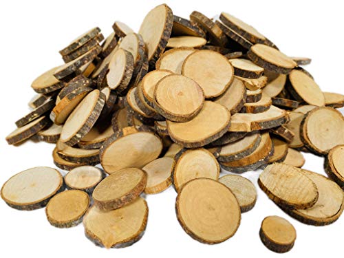 BUSDUGA Naturholzscheiben zum basteln, ca. 1200 Teile (4kg) von BUSDUGA