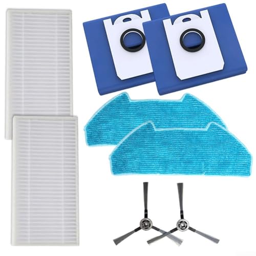 Staubsaugerteile, Bürstenfilter, Staubbeutel-Set für bOb-Sweep für Dustin für Ultra-Vision für RC400 Roboter-Staubsauger, Hauptmopptuch, Staubbeutel, Seitenbürste Staubsaugerteile, Bürstenfilter, Staubbeutel-Set für bOb-Sweep für Dustin für Ultra-Vision für RC400 Roboter-Staubsauger, Hauptmopptuch, Staubbeutel, Seitenbürste von BUSSNISS