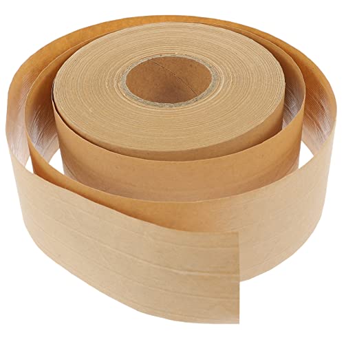 BUTIFULSIC 1 Rolle Wasseraktiviertes Kraftpapier Klebeband Hochleistungs Paketband für Bilderrahmen Selbstklebend für Diy und Versiegelung von BUTIFULSIC