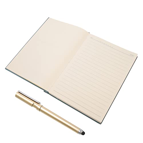 BUTIFULSIC 1 Satz Notizbuch mit Stift Notizblock für Büro und Schule Tragbares Notizheft mit Stabilem Einband und Dickem für Notizen Pläne und Erinnerungen BUTIFULSIC 1 Satz Notizbuch mit Stift Notizblock für Büro und Schule Tragbares Notizheft mit Stabilem Einband und Dickem für Notizen Pläne und Erinnerungen von BUTIFULSIC
