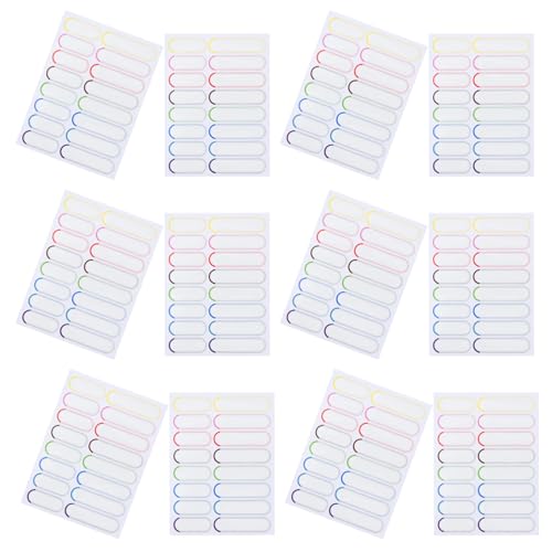 BUTIFULSIC 20 Blatt Wasserfeste Selbstklebende Namensetiketten für Flaschen Schulbedarf und Behälter Starke Haftung Einfache Anwendung Transparent für Langlebigkeit BUTIFULSIC 20 Blatt Wasserfeste Selbstklebende Namensetiketten für Flaschen Schulbedarf und Behälter Starke Haftung Einfache Anwendung Transparent für Langlebigkeit von BUTIFULSIC