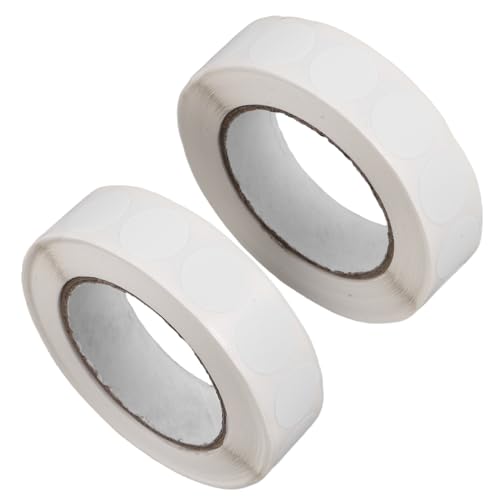 BUTIFULSIC 2Rollen Runde Wasserfeste Etikettenaufkleber für Mühelose Beschriftung und Organisation im Büro Klassenzimmer und Zuhause Selbstklebend und Platzsparend BUTIFULSIC 2Rollen Runde Wasserfeste Etikettenaufkleber für Mühelose Beschriftung und Organisation im Büro Klassenzimmer und Zuhause Selbstklebend und Platzsparend von BUTIFULSIC