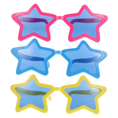 BUTIFULSIC 3 Stück Hawaii Partybrillen Große Sternform Bunte Partybrille für Strand Sommerfest Selfie Requisiten Tropische Dekoration Spaß Zubehör BUTIFULSIC 3 Stück Hawaii Partybrillen Große Sternform Bunte Partybrille für Strand Sommerfest Selfie Requisiten Tropische Dekoration Spaß Zubehör von BUTIFULSIC
