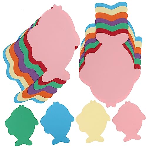 BUTIFULSIC 35 Stück Teiliges Diy Papier Fischausschnitte Filigrane Wanddekoration für Klassenzimmer Pinnwand Party Kinderfreundliche Bastelvorlage mit Farben BUTIFULSIC 35 Stück Teiliges Diy Papier Fischausschnitte Filigrane Wanddekoration für Klassenzimmer Pinnwand Party Kinderfreundliche Bastelvorlage mit Farben von BUTIFULSIC