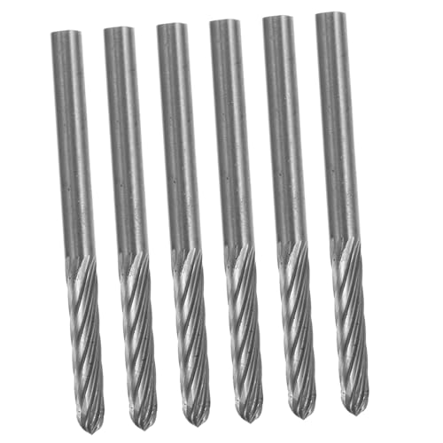 BUTIFULSIC 6 Stück Teiliges Wolframkarbid Fräser für Metall Kunststoff und Holz Präzisionswerkzeug für Diy Projekte und Professionelle Anwendungen Langlebig und Vielseitig Einsetzbar BUTIFULSIC 6 Stück Teiliges Wolframkarbid Fräser für Metall Kunststoff und Holz Präzisionswerkzeug für Diy Projekte und Professionelle Anwendungen Langlebig und Vielseitig Einsetzbar von BUTIFULSIC