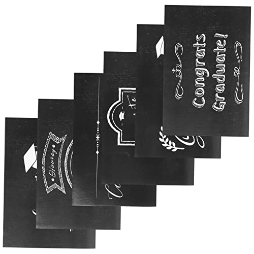 BUTIFULSIC 6 Teiliges Grußkarten Set Abschluss Glückwunschkarte Abschluss Geschenkpapier Grußkarte Abschluss Segenskarten Für Studenten Grußkarten Abschlusskarten Glückwunsch von BUTIFULSIC