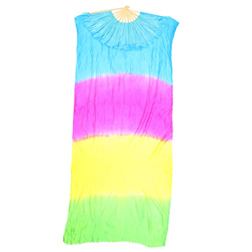 BUTIFULSIC Gradient Seidenfächer Bauchtanz Flexible Bambusstäbe Farbverlaufend Leicht Damen Tanzzubehör für Performance Party Hochzeit Halloween Auffälliges Design BUTIFULSIC Gradient Seidenfächer Bauchtanz Flexible Bambusstäbe Farbverlaufend Leicht Damen Tanzzubehör für Performance Party Hochzeit Halloween Auffälliges Design von BUTIFULSIC