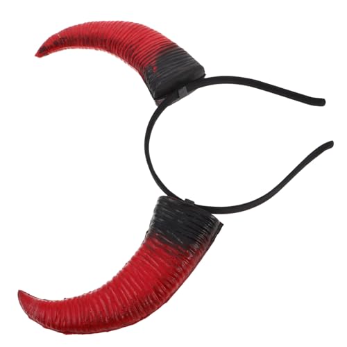 BUTIFULSIC Halloween Haarreif mit Realistischen Teufelshörnern Leicht und Sicher Unisex für Party Karneval und Cosplay Wiederverwendbares Gothic Accessoire für Gruselige Kostüme von BUTIFULSIC