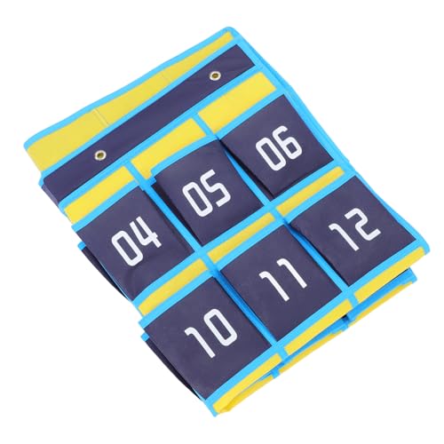 BUTIFULSIC Lehrmittel Handy Aufbewahrungstasche Fächer Wand und Türhängend Klassenzimmer Organizer mit Nummerierung für Handys Taschenrechner Marker und Schulzubehör Atmungsaktives BUTIFULSIC Lehrmittel Handy Aufbewahrungstasche Fächer Wand und Türhängend Klassenzimmer Organizer mit Nummerierung für Handys Taschenrechner Marker und Schulzubehör Atmungsaktives von BUTIFULSIC