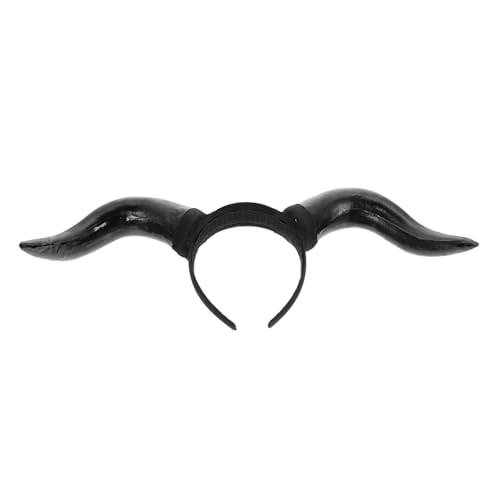 BUTIFULSIC Leichtes Halloween Horn Stirnband aus Langlebigem Material Angenehm Tragbar Stilvolles Cosplay Accessoire für Halloween Party und Parade für Freunde Elegant und Auffällig von BUTIFULSIC
