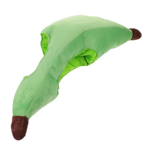 BUTIFULSIC Lustiger Bananen-hut Kostüm Kopfbedeckung aus Leichtem Baumwoll-schwamm Witzige Fruchtmütze für Halloween Fasching Gruppen Familienspaß Vielseitiges Party-accessoire für Fotos und von BUTIFULSIC