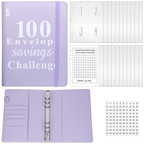 BUTIFULSIC Sparbuch mit Umschlägen Kompakter Geld Organizer für Challenge Aufkleber Tragbar und für Geldverwaltung BUTIFULSIC Sparbuch mit Umschlägen Kompakter Geld Organizer für Challenge Aufkleber Tragbar und für Geldverwaltung von BUTIFULSIC