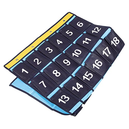 BUTIFULSIC Teilig Nummerierter Aufbewahrungsbeutel aus Vliesstoff für Klassenzimmer mit Hängefunktion Mobiler Organizer für Handys Taschenrechner und Kleine Gegenstände Dunkelblau Leicht zu BUTIFULSIC Teilig Nummerierter Aufbewahrungsbeutel aus Vliesstoff für Klassenzimmer mit Hängefunktion Mobiler Organizer für Handys Taschenrechner und Kleine Gegenstände Dunkelblau Leicht zu von BUTIFULSIC