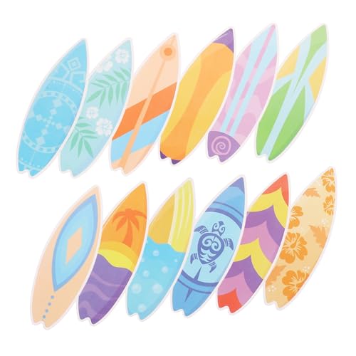 BUTIFULSIC Teiliges Hawaii Surfbrett Sticker Tropische Strand Deko Fade Resistente Papieraufkleber Leicht Vielseitig für Diy Scrapbook und Party Einfache Anwendung Schadstofffrei BUTIFULSIC Teiliges Hawaii Surfbrett Sticker Tropische Strand Deko Fade Resistente Papieraufkleber Leicht Vielseitig für Diy Scrapbook und Party Einfache Anwendung Schadstofffrei von BUTIFULSIC