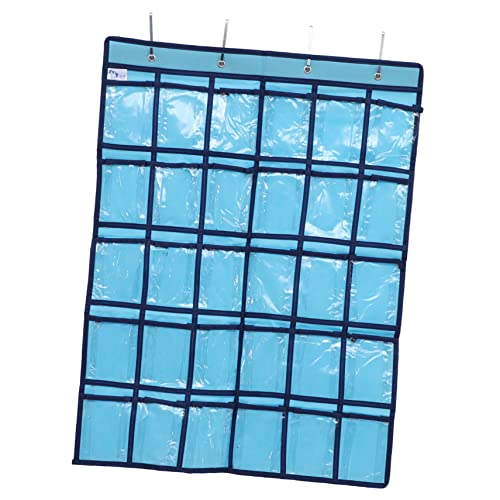 BUTIFULSIC Wandhängender Klassenzimmer Organizer mit Fächern Transparenter Handy und Taschenrechnerhalter Aufbewahrungstasche aus Atmungsaktivem Vliesstoff Platzsparend für Tür Wand Schrank BUTIFULSIC Wandhängender Klassenzimmer Organizer mit Fächern Transparenter Handy und Taschenrechnerhalter Aufbewahrungstasche aus Atmungsaktivem Vliesstoff Platzsparend für Tür Wand Schrank von BUTIFULSIC