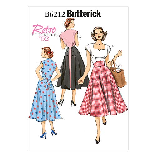 Butterick Schnittmuster, Leinen, Mehrfarbig, E5 (14-16-18-20-22) von Butterick